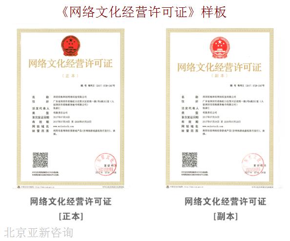 網絡文化經營許可證與ICP許可證 申請指南與流程詳解